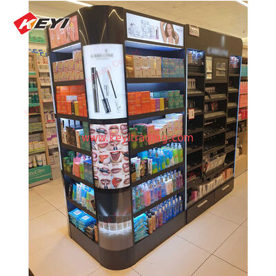 Muebles de salón de belleza para muebles de exhibición cosméticos