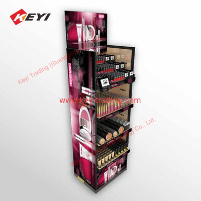Soporte de exhibición para cosméticos para salón de belleza, vitrina de pintura simple y moderna con forma especial, exhibición de esmalte de uñas para el cuidado de la piel
