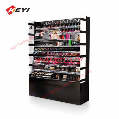 Vitrina de lujo personalizada popular para salón de belleza, escaparate para tienda de cosméticos y perfumes, vitrina para lápiz labial