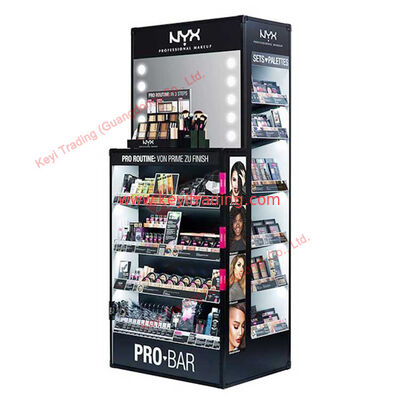 Vitrina de lujo personalizada popular para salón de belleza, escaparate para tienda de cosméticos y perfumes, vitrina para lápiz labial