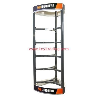 Wheel display rack tire storage rack for garage
