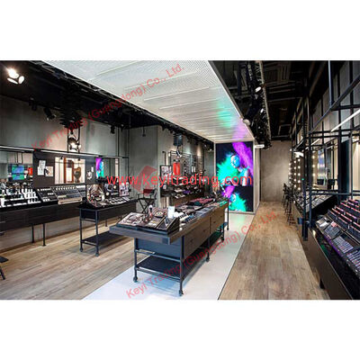 Diseño de tiendas Estante de pared Vitrina cosmética Muebles de tiendas Muebles de tiendas Muebles cosméticos