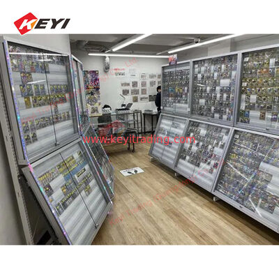 Newest Large Capacity Double Sided Display Stand TCG Cards Display Case Sport Cards Collectible Trading Card Stand