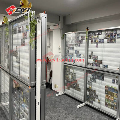 Newest Large Capacity Double Sided Display Stand TCG Cards Display Case Sport Cards Collectible Trading Card Stand
