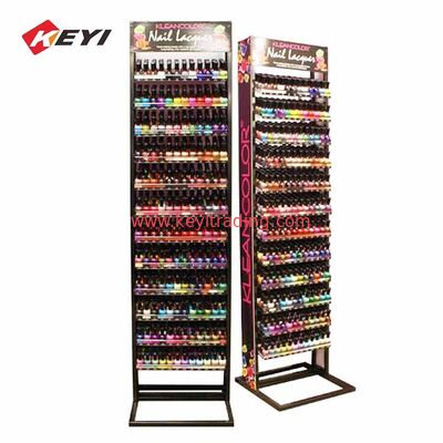 Estante de exhibición de plástico para uñas