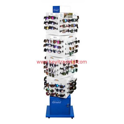 China Factory Custom Rotating Glasses Stand Display Rack con gafas de sol para las que se pueden utilizar