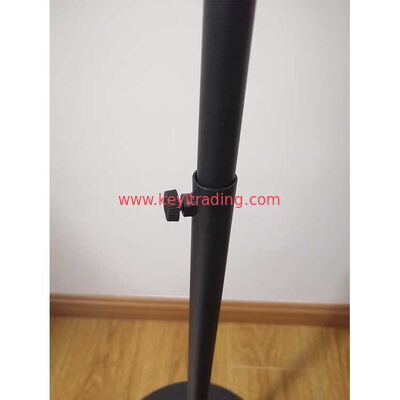 Soporte de exhibición ajustable del acollador de la ejecución del piso de la altura con el tenedor principal