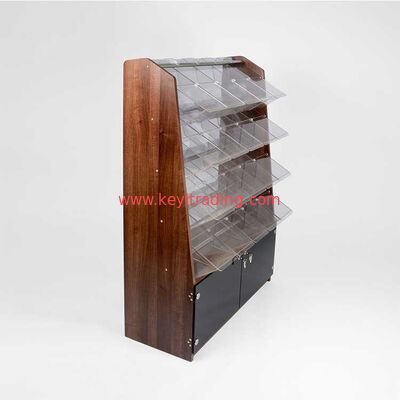 Muebles de tiendas de dulces Contenedor de contenedores de acrílico Seleccionar y mezclar muebles de dulces a granel