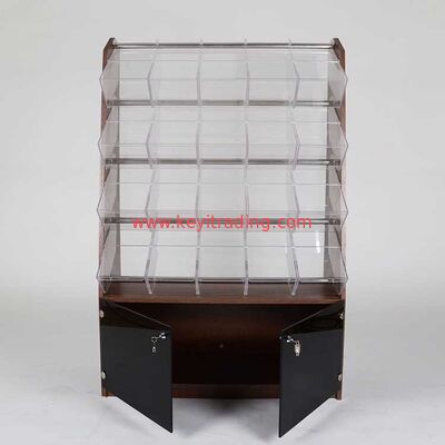 Muebles de tiendas de dulces Contenedor de contenedores de acrílico Seleccionar y mezclar muebles de dulces a granel