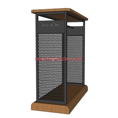 Clothing Store Metal Display Rack Floor Apparel T-Shirt Display
