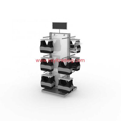 Customized Lingerie Store Display Furniture Underwear Display Rack For Bra