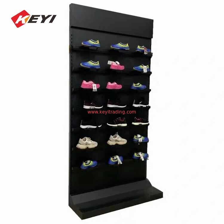 Tienda de venta al por menor a medida Piso Calzado Estand Sneakers Estante Deportivo Pantalla de calzado